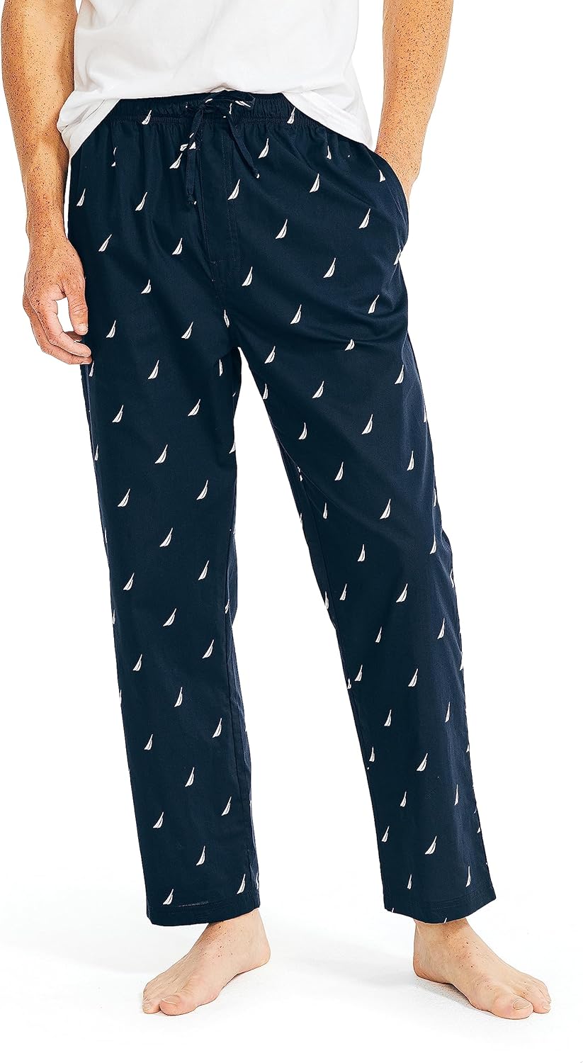 Nautica Soft Woven Cotton Elastic Waistband Pajama Pant Review