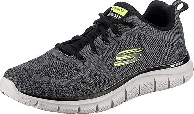 Skechers Mens Track Front Runner Lace Up Sneakers for Comfort