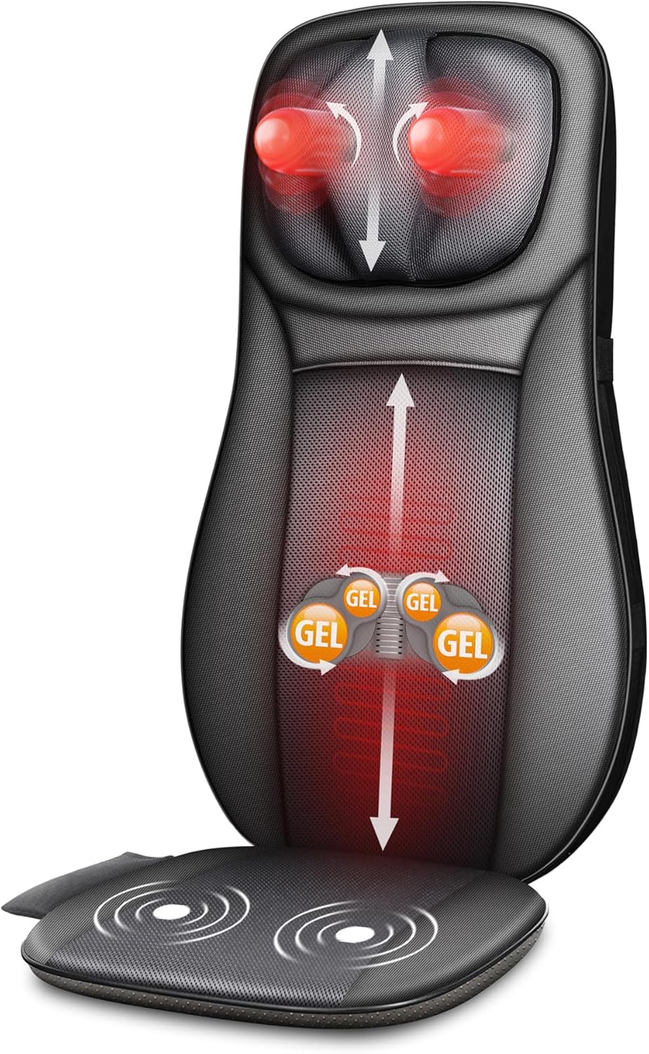 Snailax Shiatsu Back Massager with Heat for Ultimate Relaxation