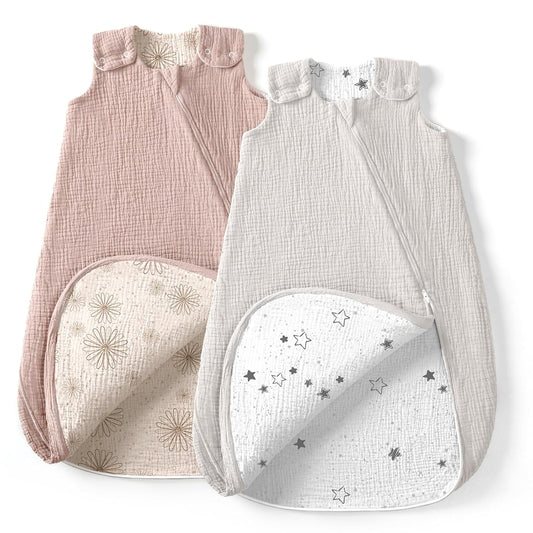 lulumoon Sleep Sack Muslin for Baby - Cozy Cotton Blanket