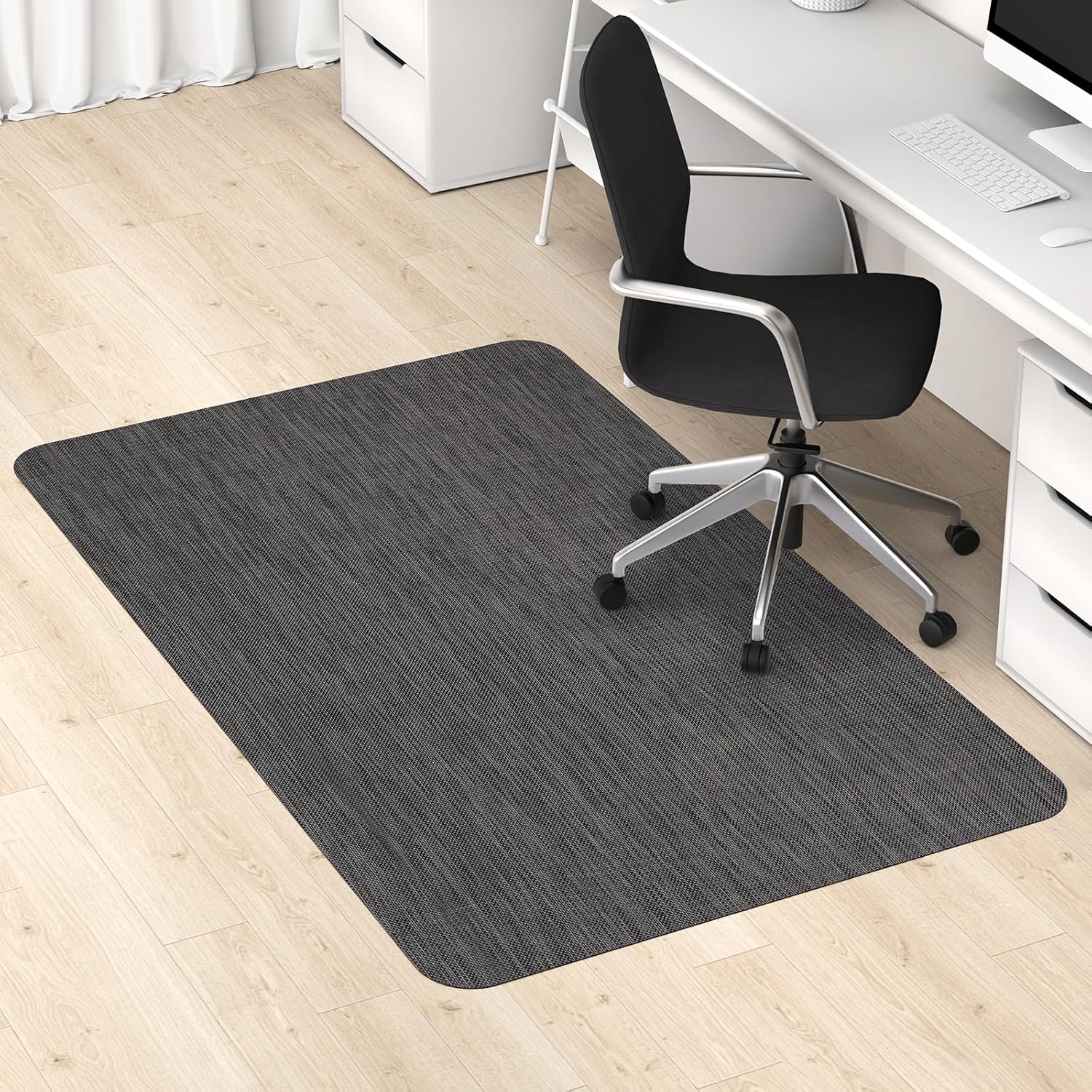 Blvornl Office Chair Mat for Hardwood Floor - Large 40x55 in