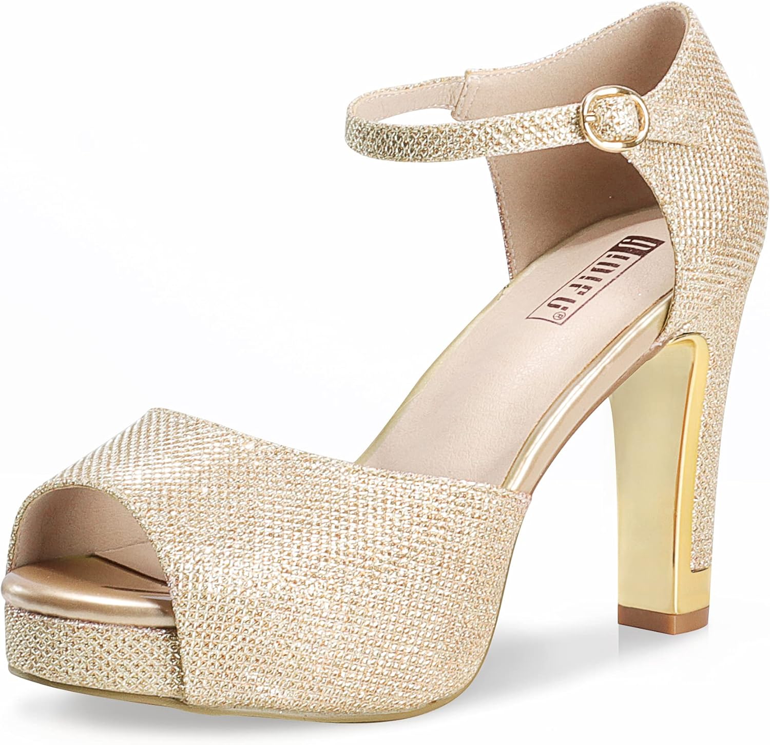 IDIFU Women's Chunky High Heels Sandals for Any Occasion