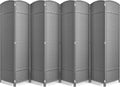 8 Panel 6 ft Room Divider - Extra Wide Folding Privacy Screen