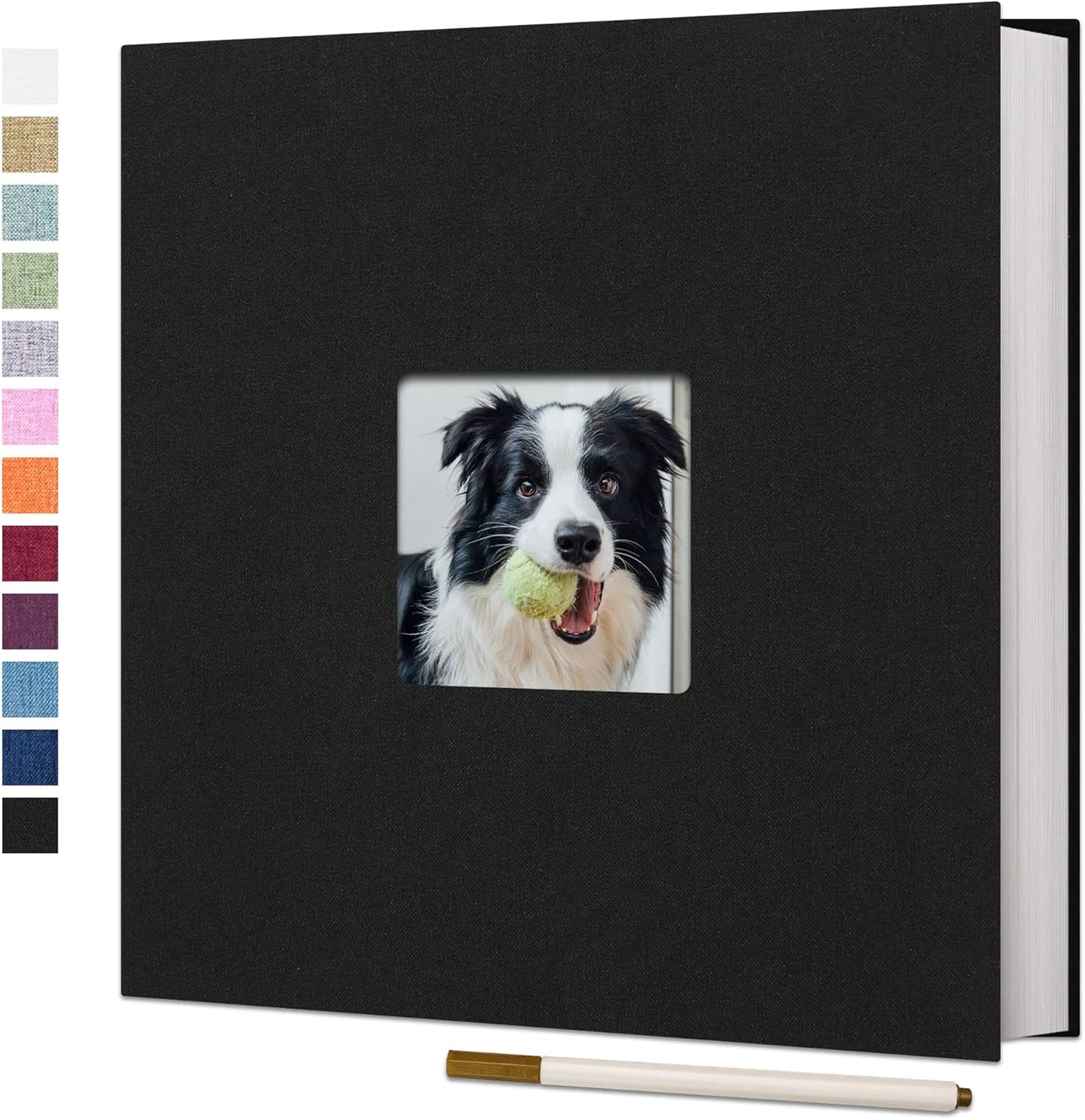 Vienrose Large Photo Album Self Adhesive for 4x6 8x10 10x12 Photos