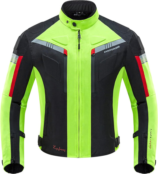 Motorcycle Jacket Waterproof Biker Gear for All Seasons Men