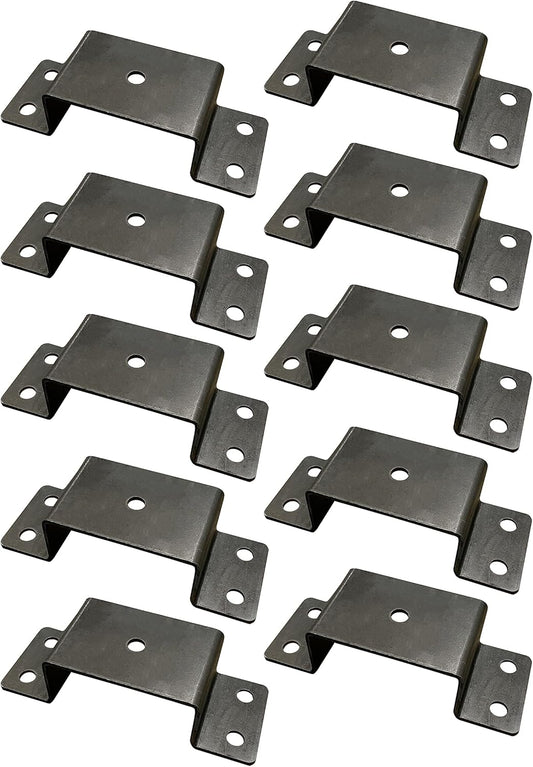 Heavy Duty Bolt-On 2x4 Steel Stake Pockets for Trailers