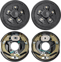 Trailer Hub Drum Kits 5 on 4.5 B.C. with 10 in x 2-1/4 in Electric