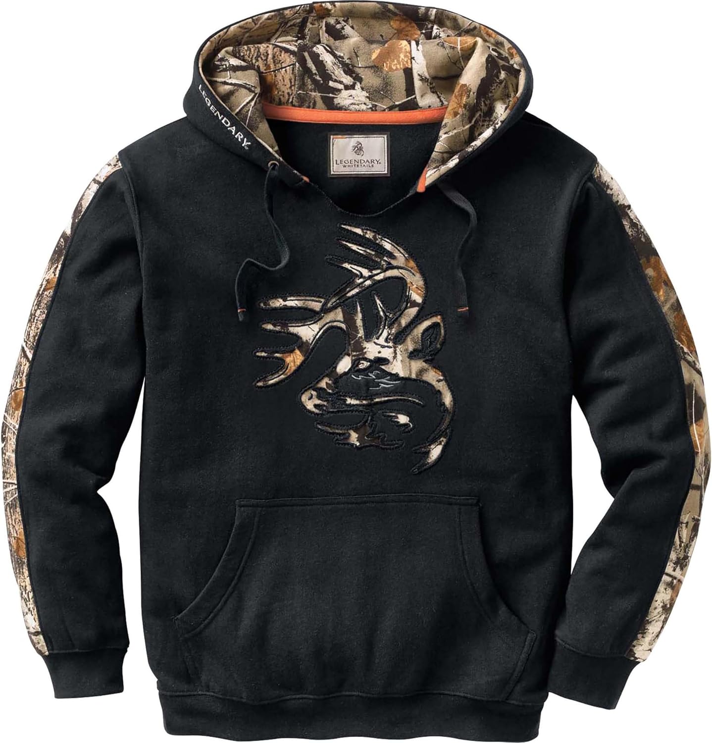 Legendary Whitetails Men's Camo Hoodie Pullover for Comfort