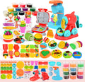 3 in 1 Dough Sets for Kids 59 PCS Playset - Creative Kitchen Toys