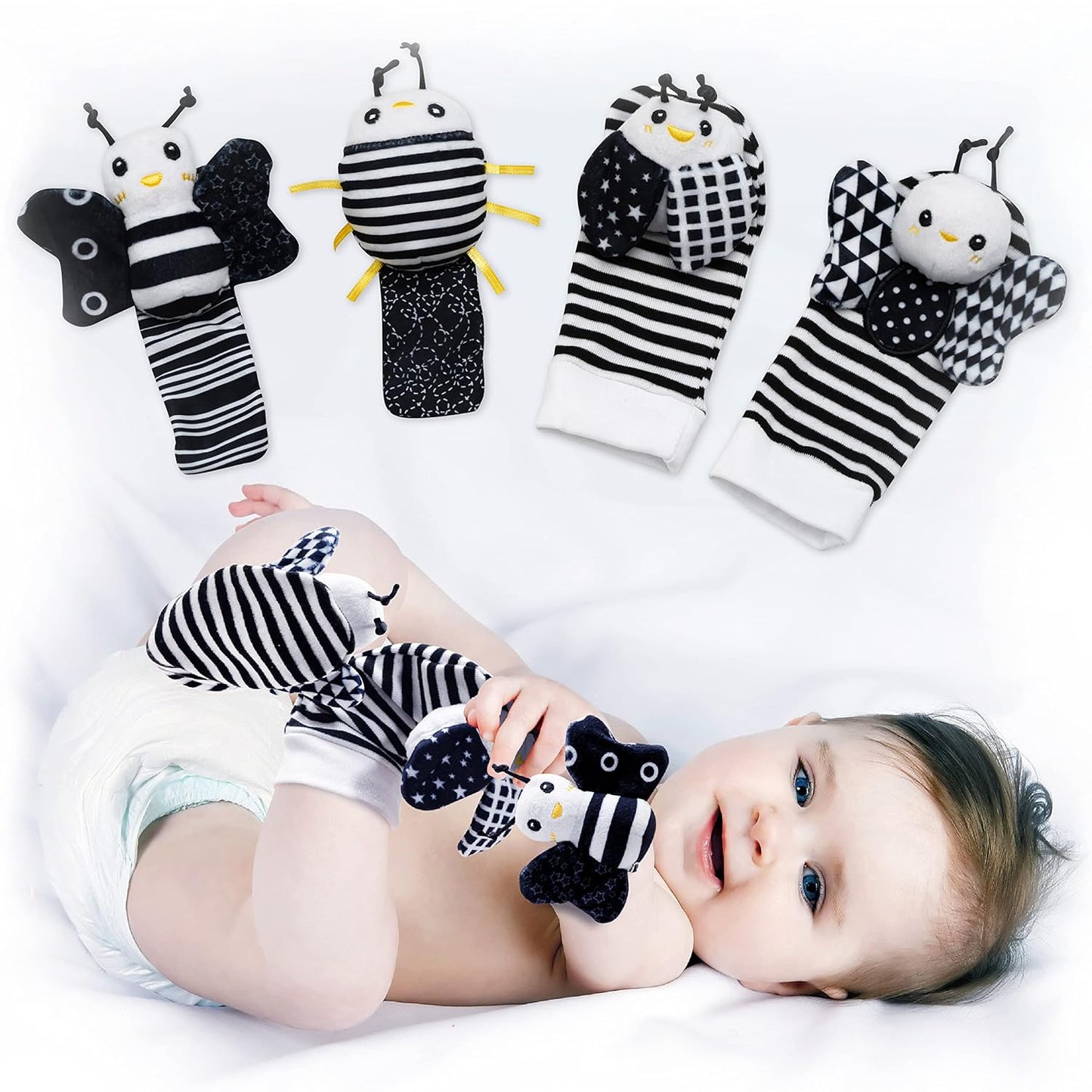 Brain-Boosting Baby Rattle Set - BABY K