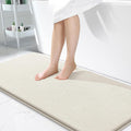 Memory Foam Bath Mat Rug 47x24 - Extra Soft Absorbent Quick Dry