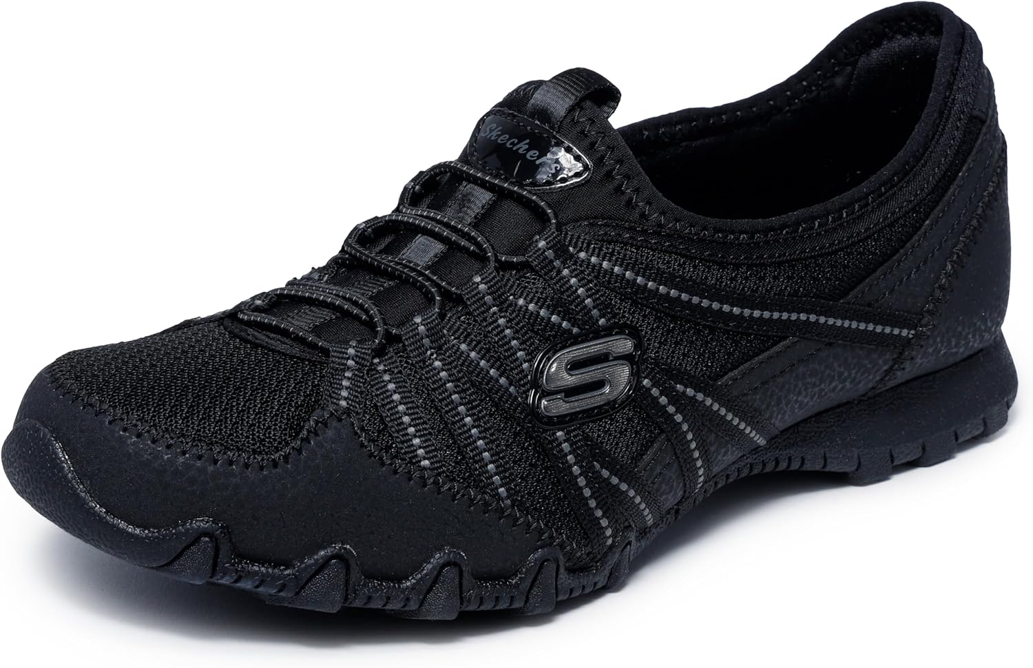 Skechers Women's Bikers Lite-Relive Slip-On Sneakers for Comfort