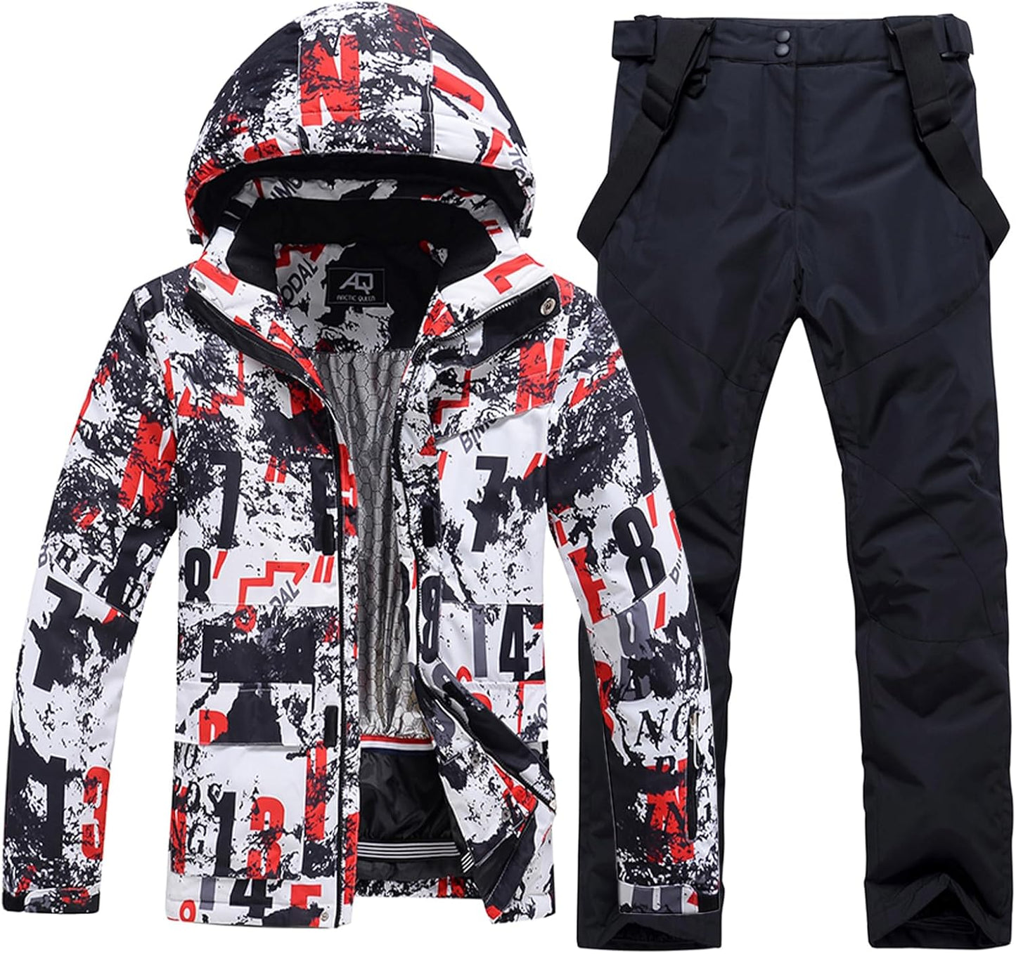 SnowElve Men's Waterproof Ski Set