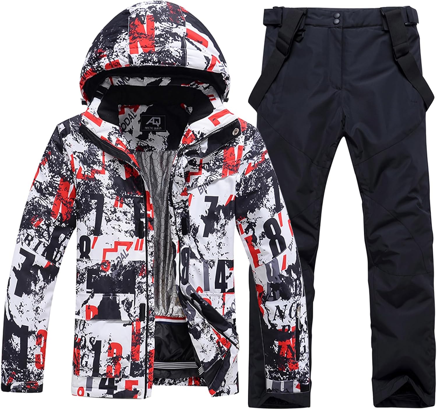 SnowElve Men's Waterproof Ski Set