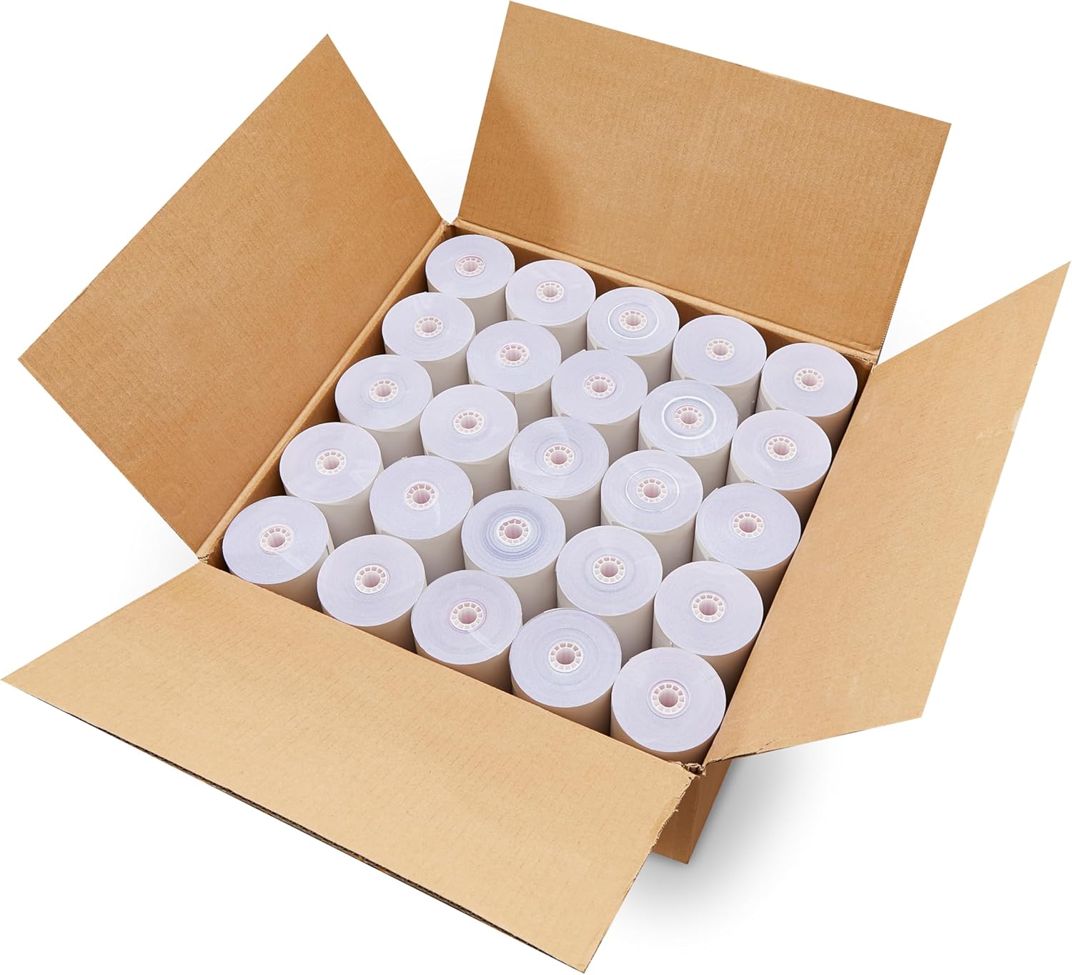 3-Ply 3in Inch 65ft Feet Carbonless Paper for Kitchen Printers