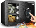 Safe Box 1.2 Cu ft Fireproof Cabinet Safe with Biometric Access - Fast