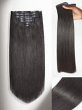 Clip in Hair Extensions 2 Pack 18Pcs 270g 18in Real Human Hair