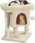 Yaheetech 23.5in Cat Tree Tower - Compact Cozy Activity Center