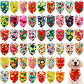 100PCS Dog Bandanas Bulk Fruit Summer for Small Medium Dogs