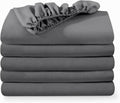 Twin XL Fitted Bottom Sheets 5-Pack - Ultra-Soft Microfiber