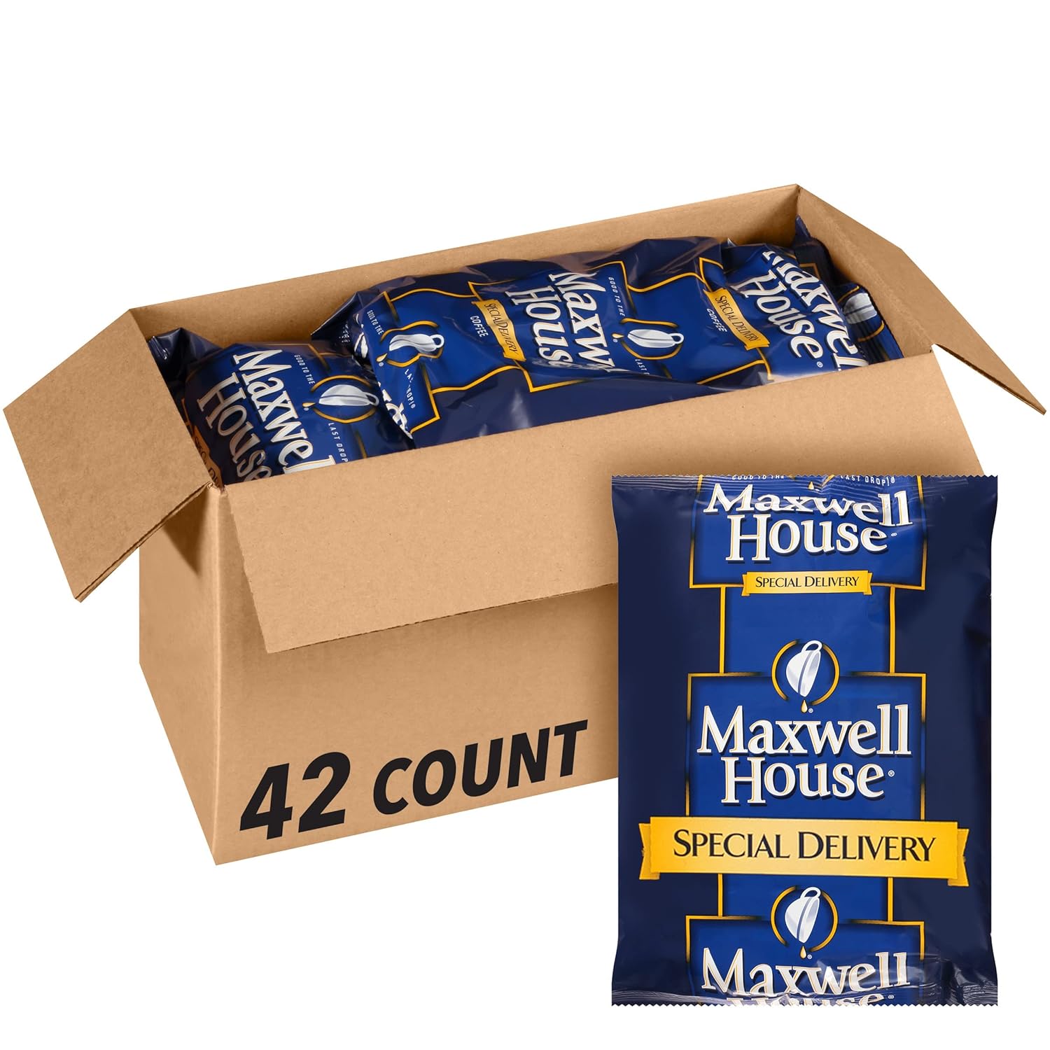 Maxwell House Special Delivery Medium Roast Ground Coffee Pack