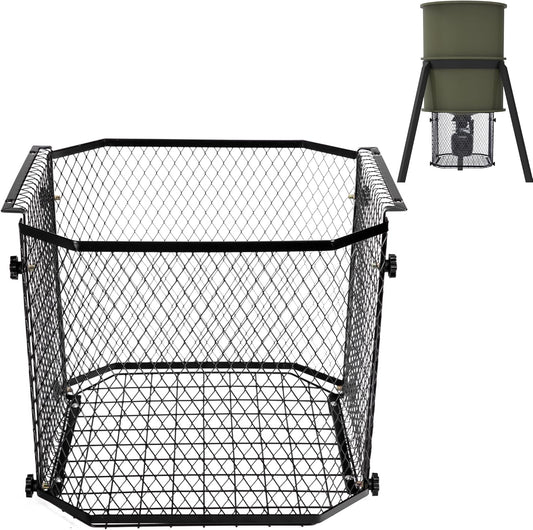 Moonoom Deer Feeder Varmint Guard - Durable Octagon Cage Design