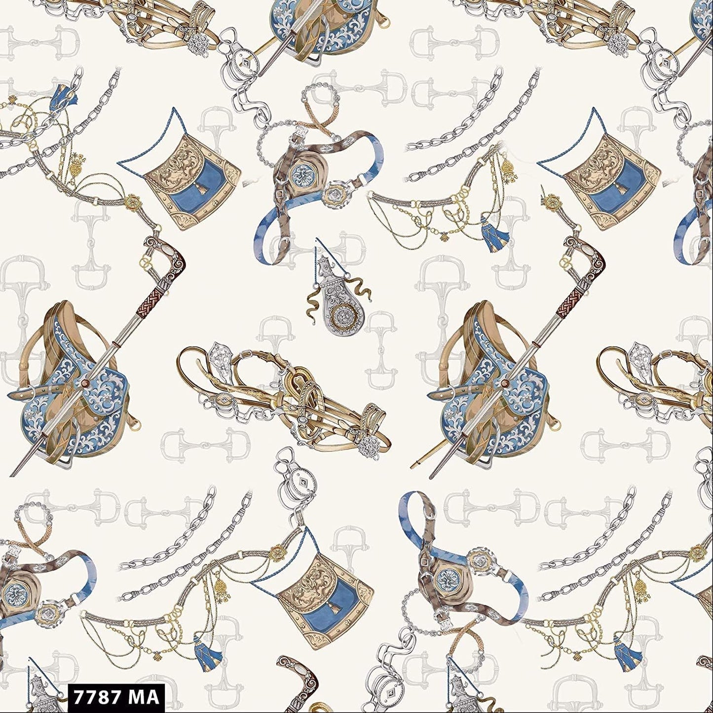100% Combed Cotton Printed Quilting Fabric for Crafts & DIY
