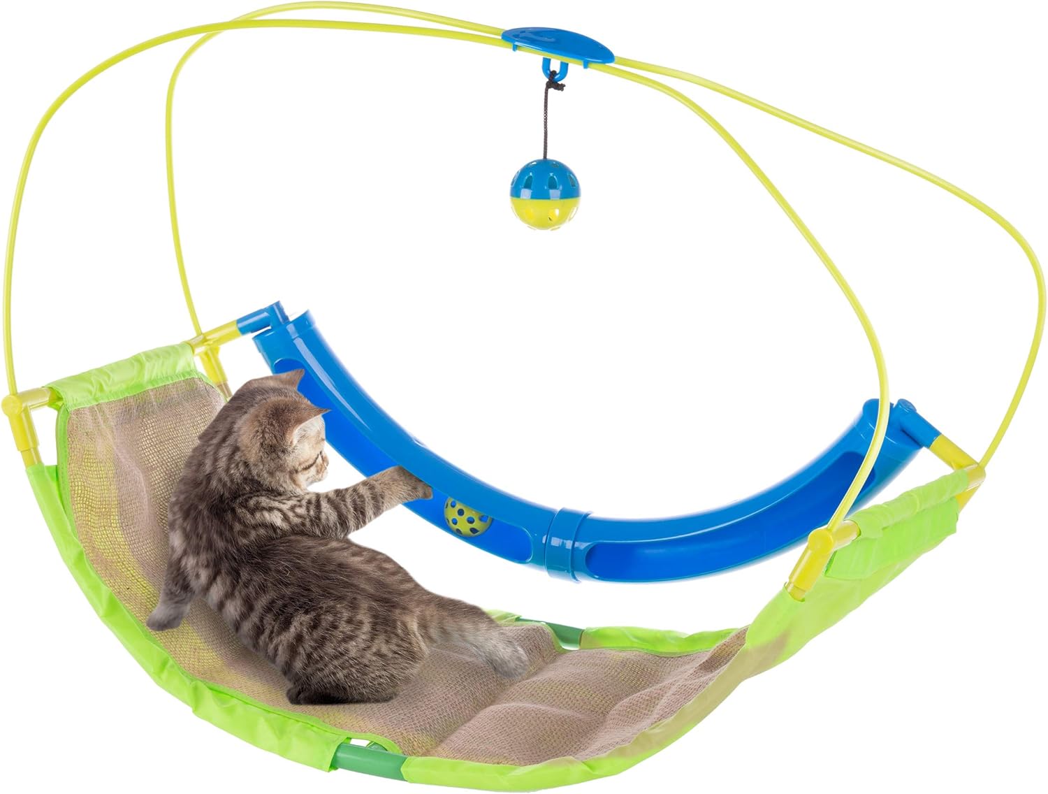 Interactive Cat Toy Rocking Activity Mat for Fun Playtime