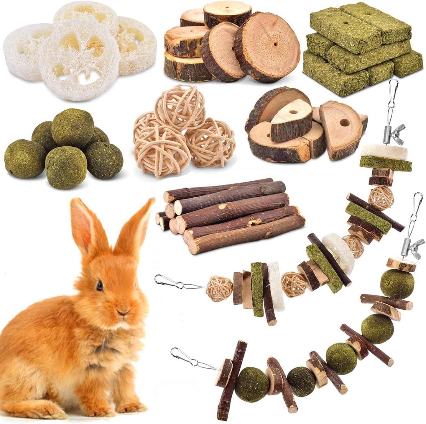DIY Rabbit Chew Toys Kit - Teeth Care Essential
