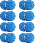 Chunky Yarn for Hand Knitting Soft Jumbo Bulky Fluffy Chenille Yarn