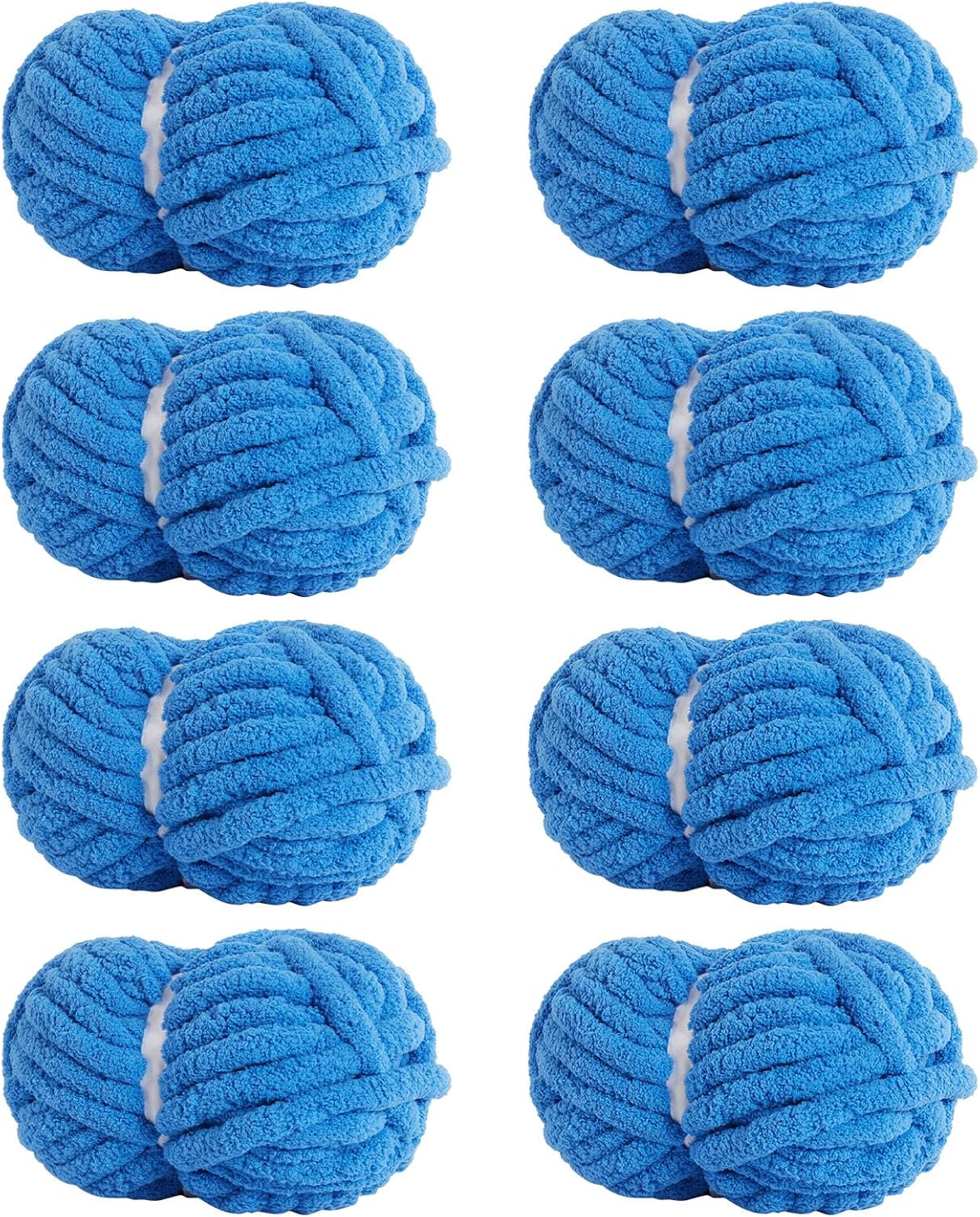 Chunky Yarn for Hand Knitting Jumbo Bulky Chenille Yarn