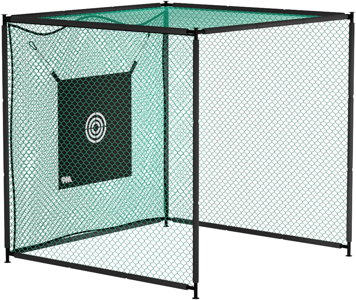 MR 10x10x10ft Golf Cage: Full Swing Practice Anywhere!