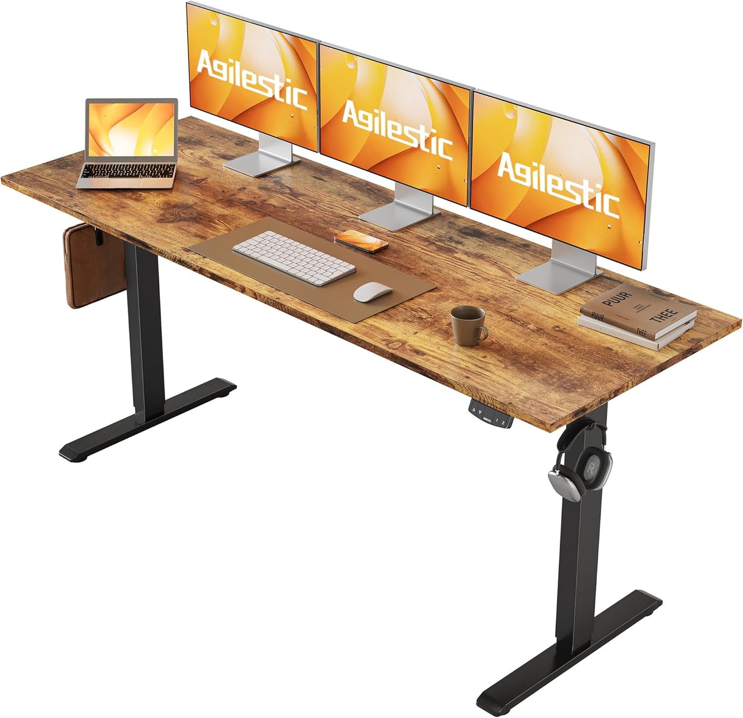 Agilestic Electric Standing Desk - Ergonomic Height Adjustable Table