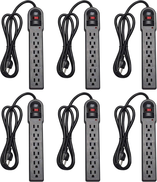 KMC 6-Outlet Surge Protector Power Strip 6 Pack Review