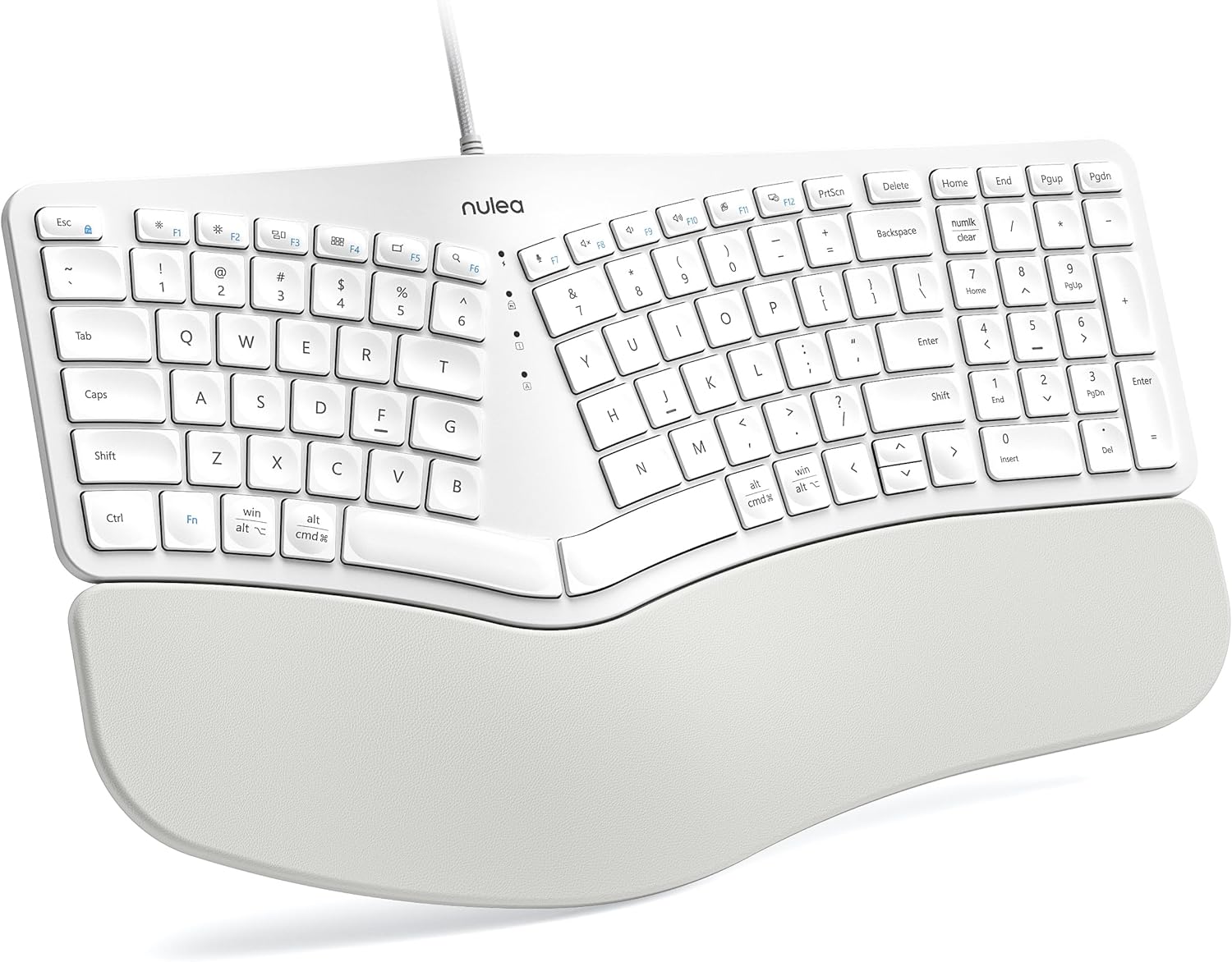 Nulea RT05C Wired Ergonomic Keyboard for Comfortable Typing
