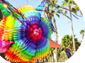 Celly Party Mexican Star Pinata 32 in Rainbow - Large Festive Pinata