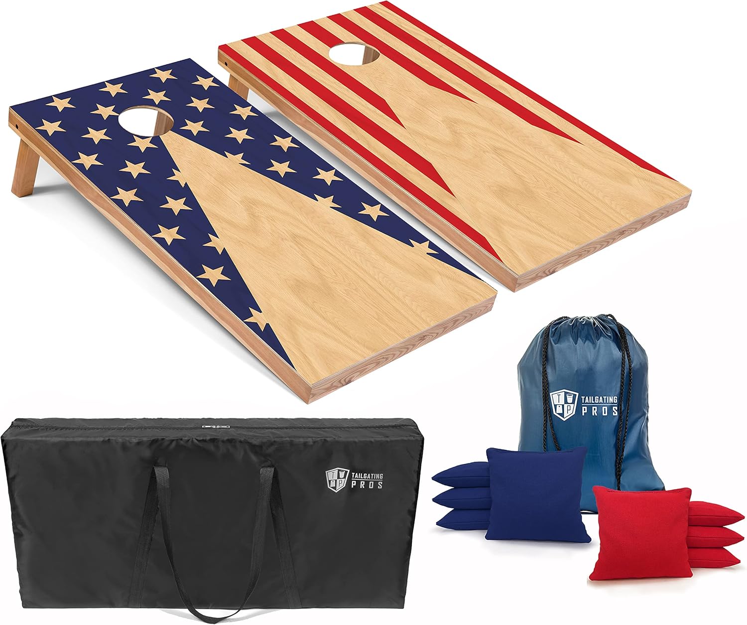 Tailgating Pros Cornhole Board Set - Tournament Grade Fun