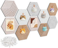 Hexagon Cork-Bulletin Board Tiles 10 Pack - Flexible Pinboard