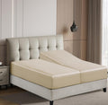 Split King/2 Pack Twin-XL Bamboo Viscose Fitted Sheet - Cooling Deep