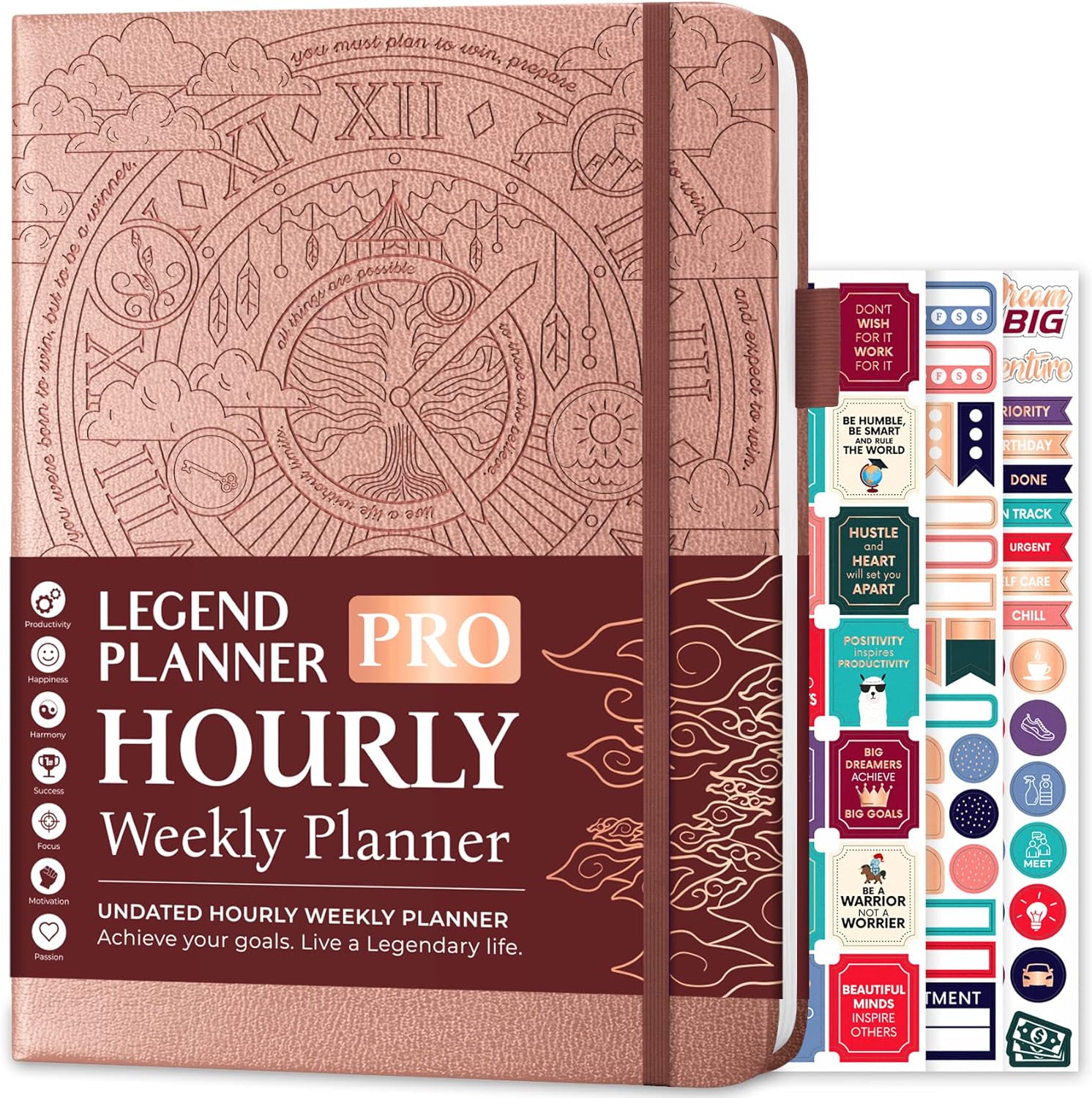 Legend Planner PRO Hourly Schedule for Effective Daily Planning