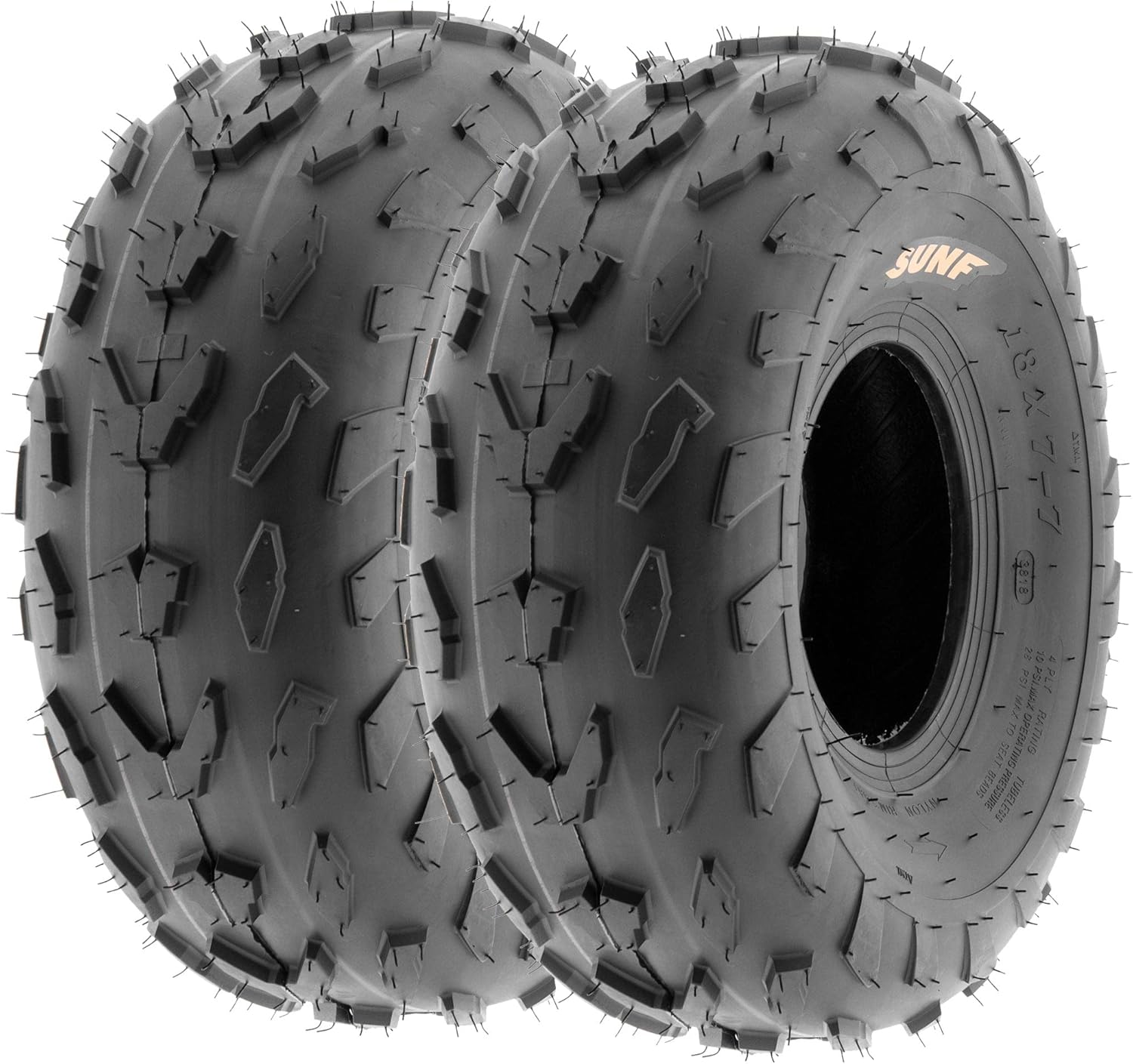 Pair of 2 SunF A007 20x7-8 ATV UTV Sport-Performance Tires