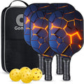 Gonex Pickleball Paddles Set with Comfort Grip and Carry Bag