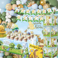 159pcs Blue Classic Winnie Baby Shower Decorations Kit - Complete