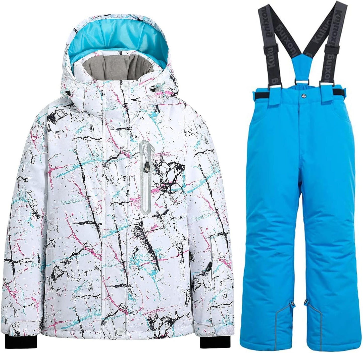 Boys Ski Jacket Snow Jacket Pants Suits for Winter Sports