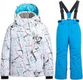 Boys Ski Jacket and Pants Snow Suit - Waterproof Winter Set