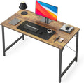 CubiCubi Computer Desk 40 in - Small Home Office Table in Vintage