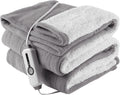Heated Electric Throw Blanket 50in x 60in - Soft Polar Fleece Cozy
