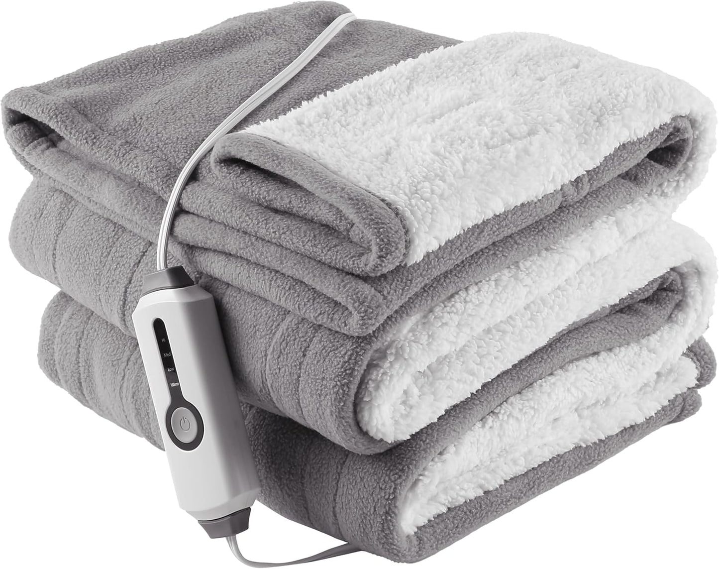 Heated Electric Throw Blanket for Cozy Comfort in Winter