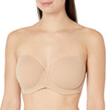 Wacoal Womens Red Carpet Strapless Convertible Bra - Red