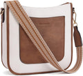 Crossbody Bags for Women Vegan Leather Hobo - Comfortable Wide Strap